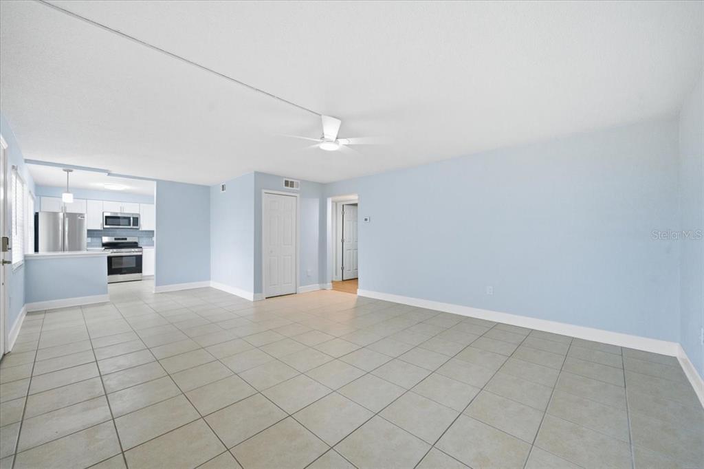 17035 Gulf Boulevard, Unit 118 North Redington Beach, FL 33708 - Photo 10 of 44 a view of an empty room with kitchen