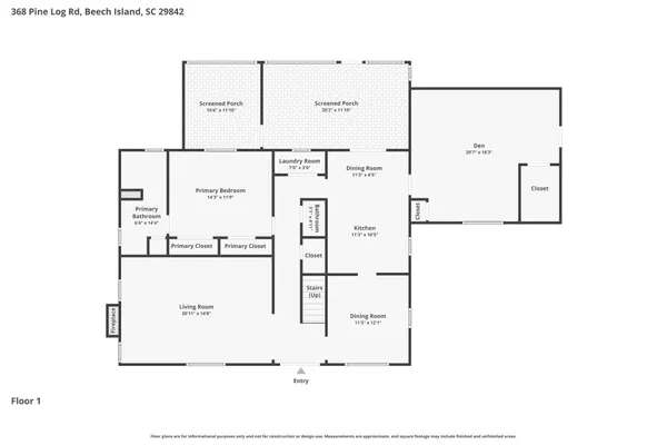 $455,000 | 368 Pine Log Road, Beech Island, SC 29842
