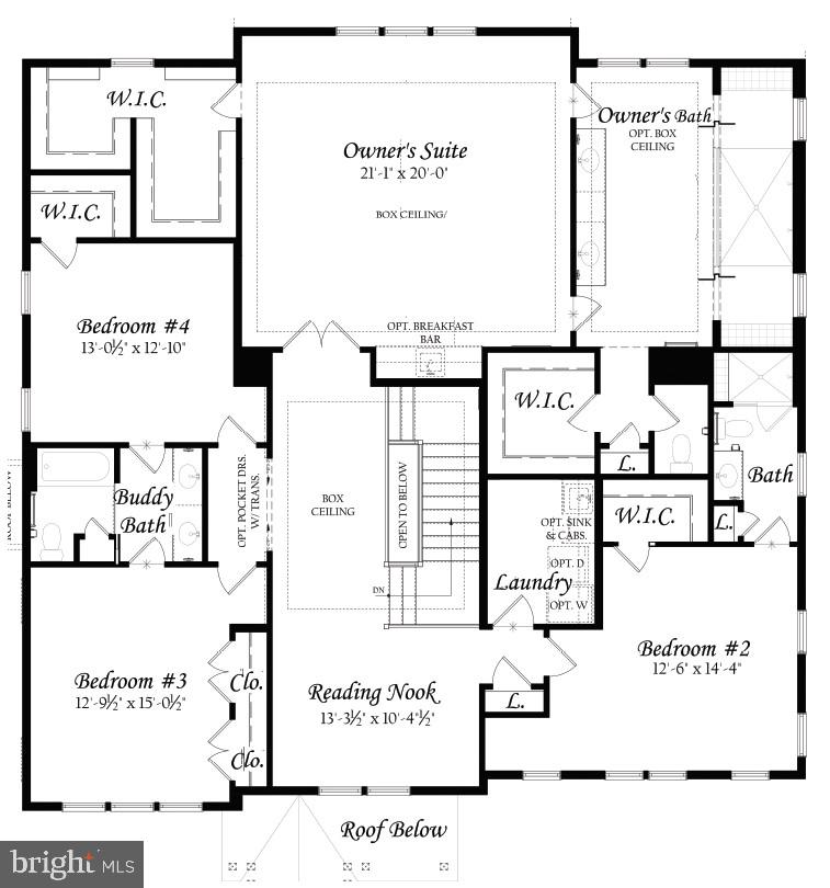 7110 Sea Cliff Road McLean, VA 22101 - Photo 44 of 45 Upper Level Floor Plan