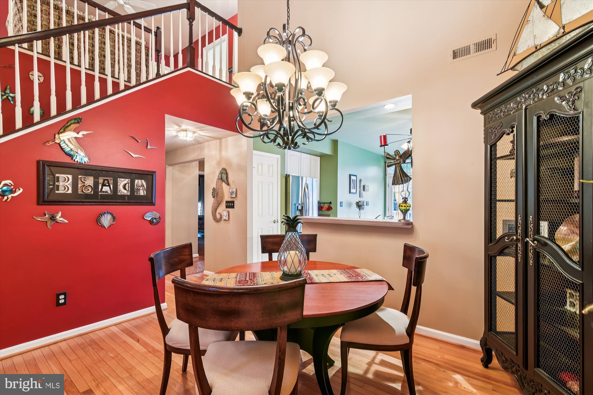 9 Brighton Street Ocean View, DE 19970 - Photo 16 of 48 a view of a dining room with furniture and wooden floor