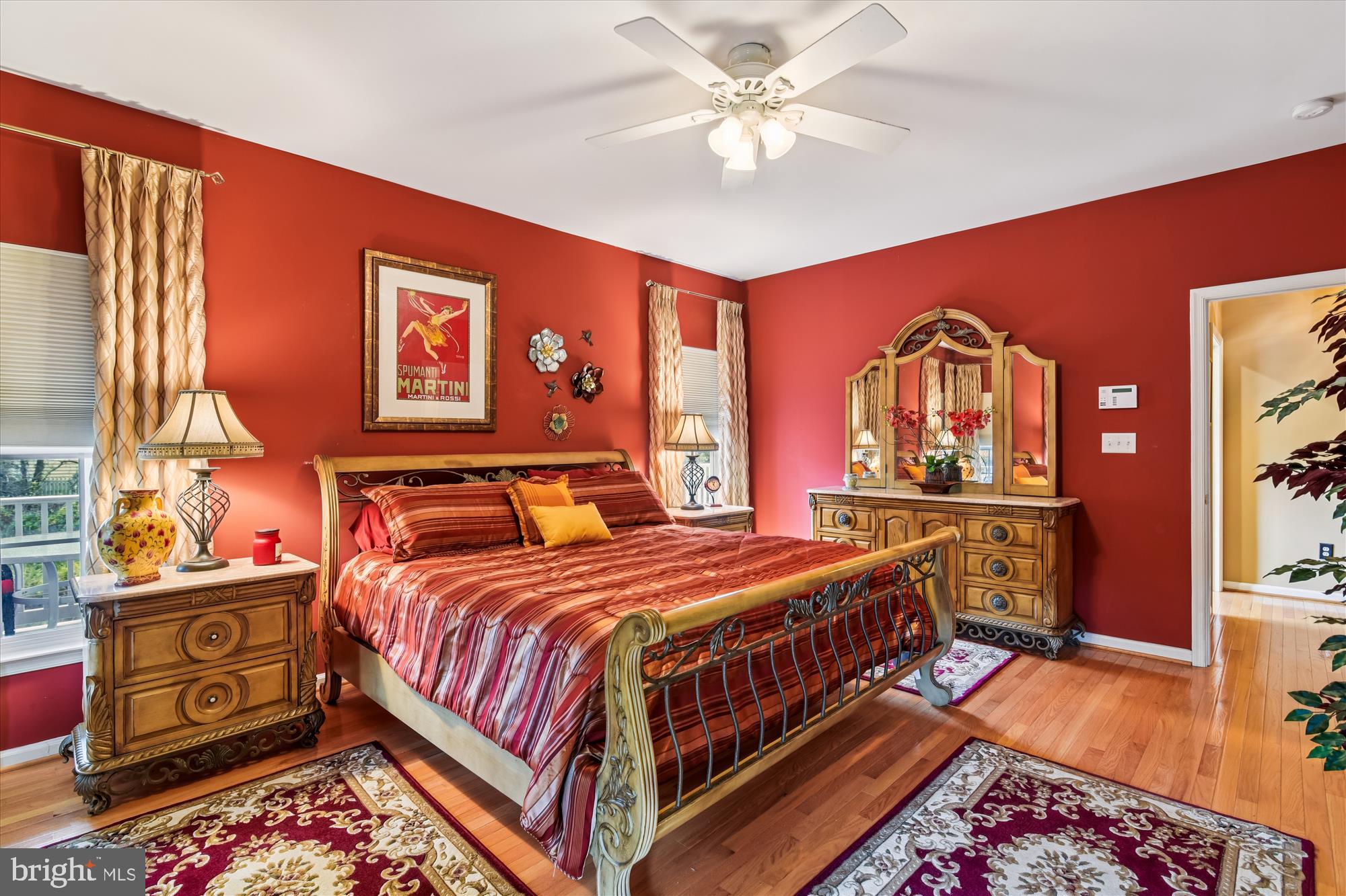 9 Brighton Street Ocean View, DE 19970 - Photo 26 of 48 a bedroom with bed and wooden floor