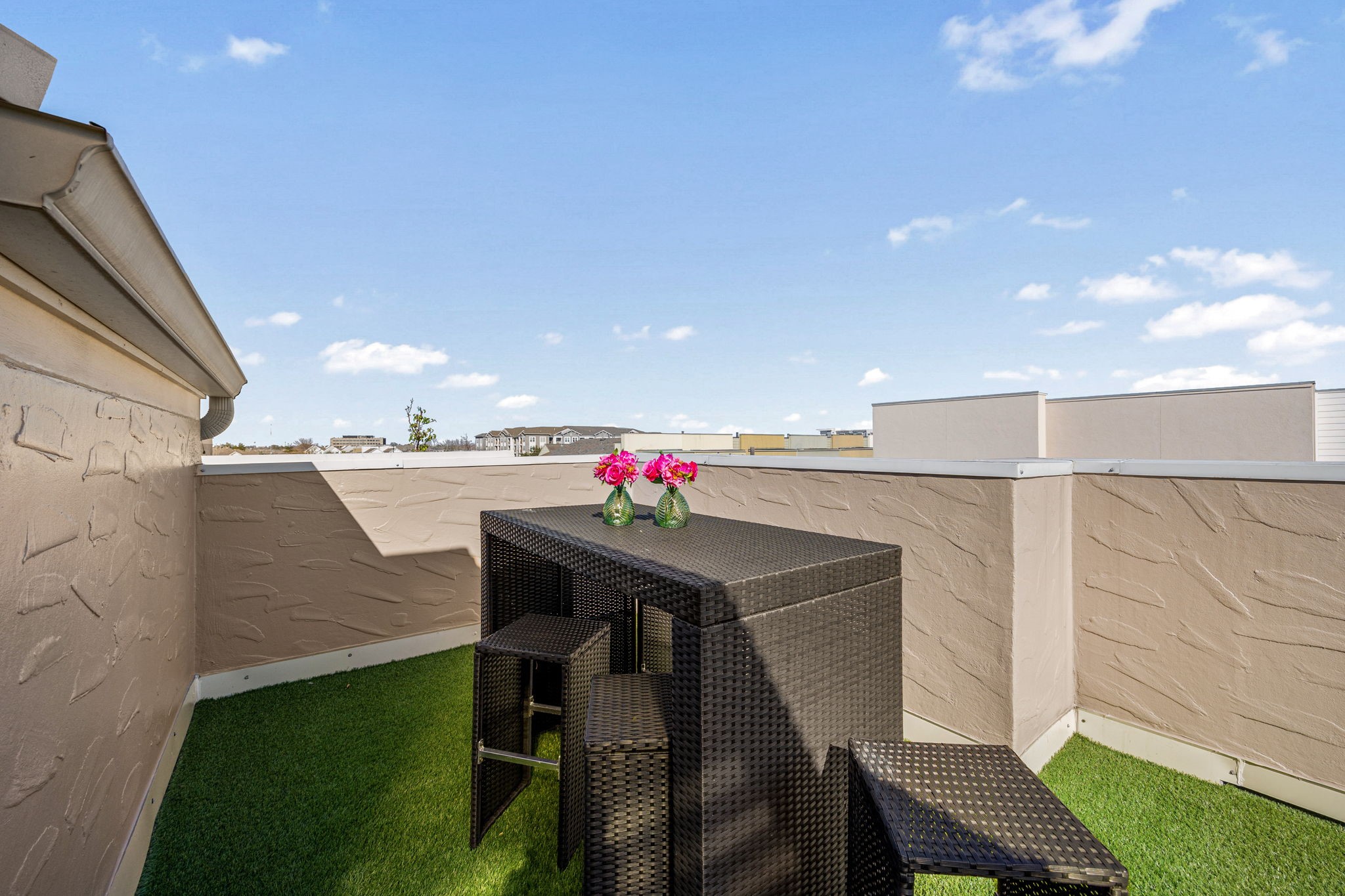 821 Lester Street Houston, TX 77007 - Photo 29 of 41 Corner view of the rooftop.