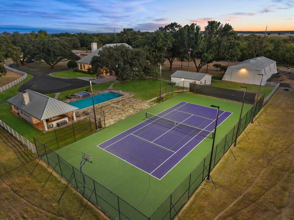 View of Tennis/Pickle/Basketball,Pool & Pool Pavillion