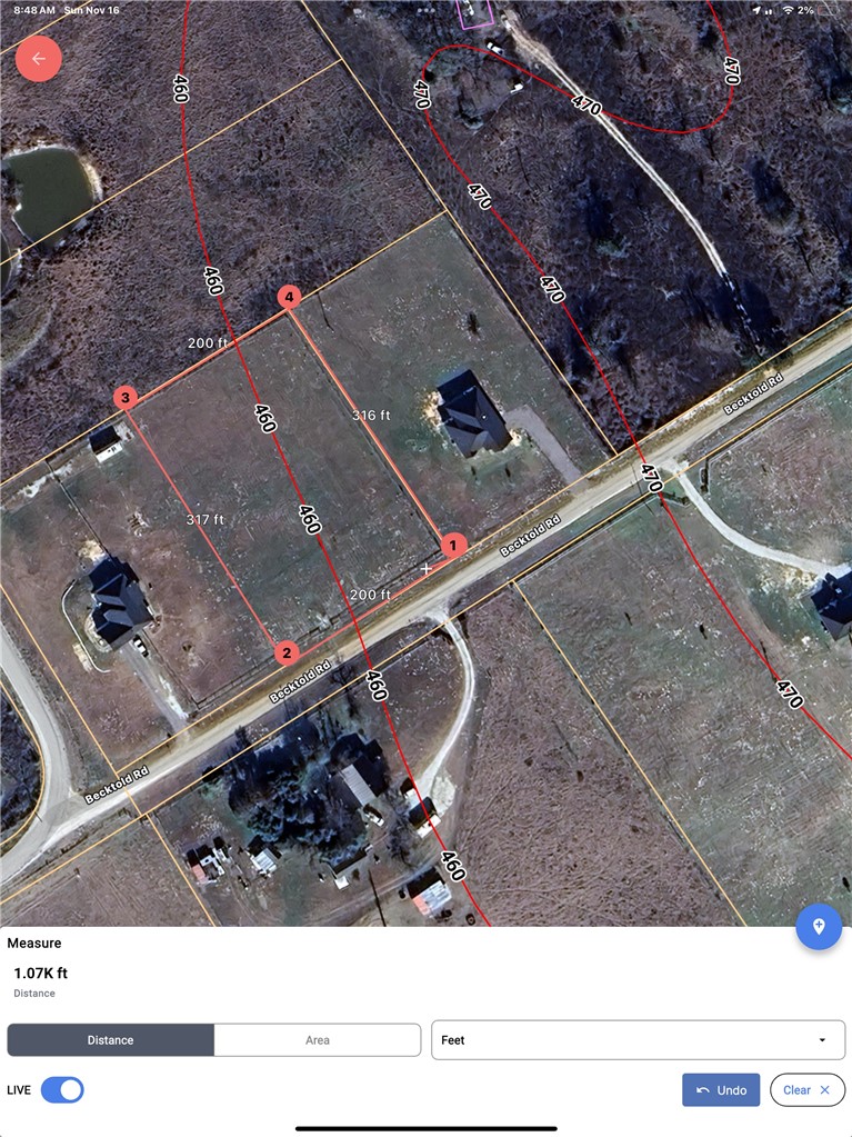 Tbd Becktold Road Franklin, TX 77856 - Photo 2 of 19 parcel outlined