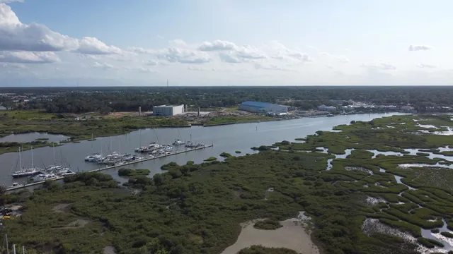 a view of lake with mountain