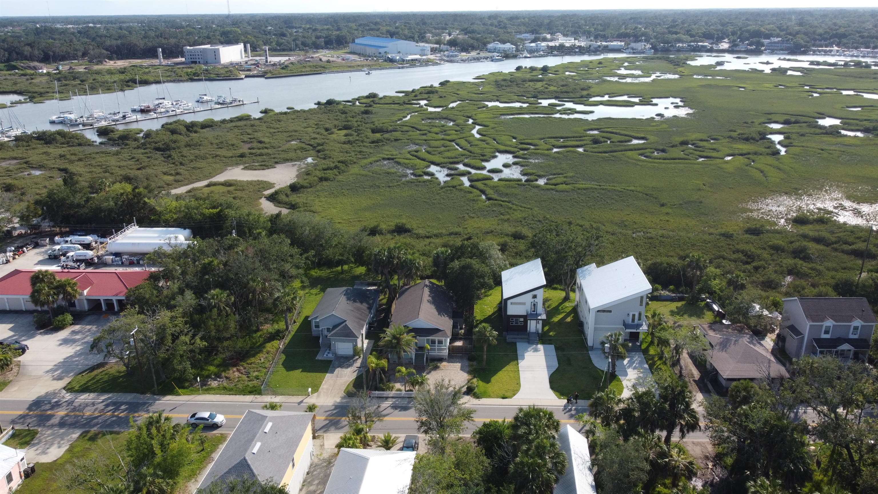 247 Riberia Street St. Augustine, FL 32084 - Photo 22 of 42 an aerial view of multiple house