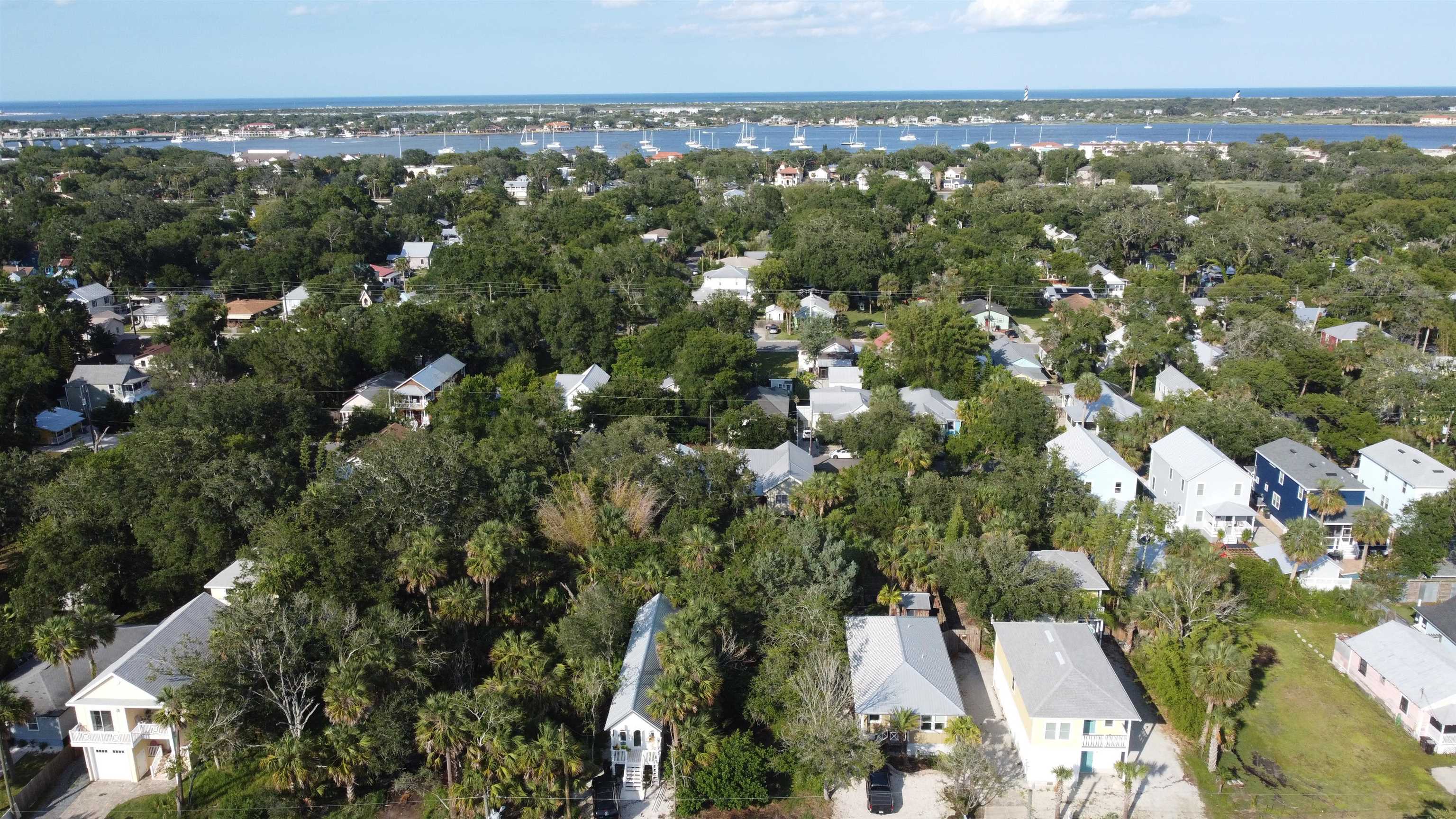 247 Riberia Street St. Augustine, FL 32084 - Photo 3 of 42 an aerial view of a city