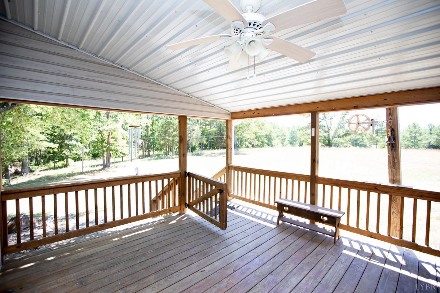484 Old Oak Road Prospect, VA 23960 - Photo 20 of 20 a view of a porch with wooden floor
