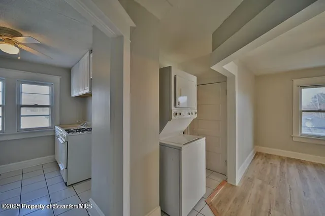 a view of a storage & utility room in a house