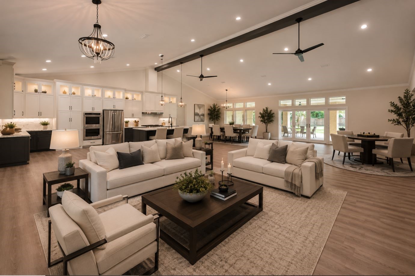 97002 Jose Gaspar Way Yulee, FL 32097 - Photo 23 of 69 Staged Living and Dining Room