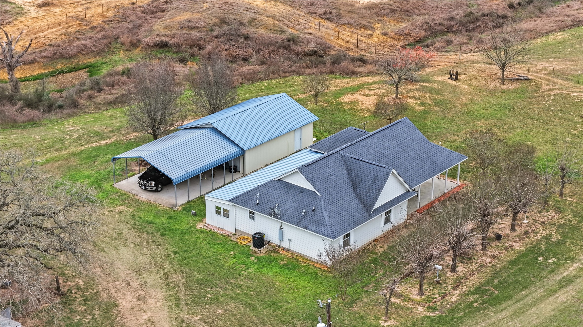 369 Young School House Road Smithville, TX 78957 - Photo 1 of 30 Aerial view of sparsely populated area