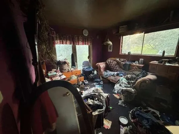 a very nice looking room with a large window