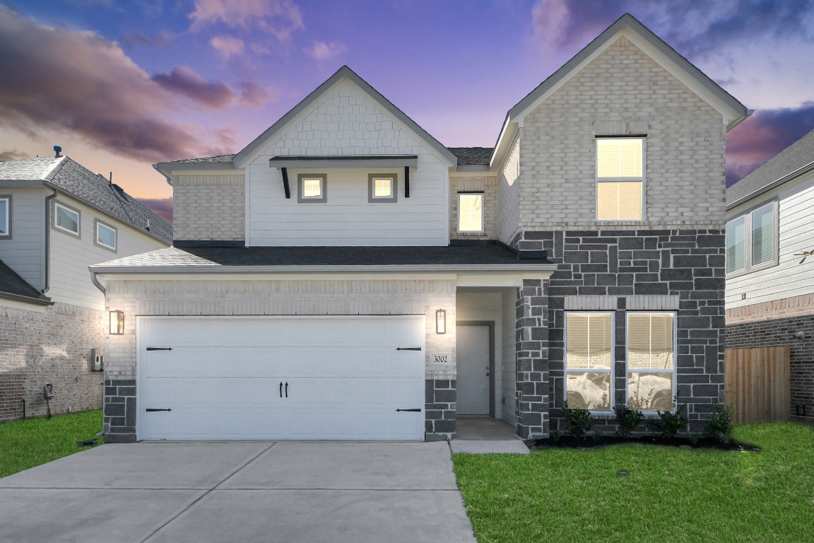 Welcome to 3002 Bury Park Drive located in Creekwood Crossing and zoned to Spring ISD.