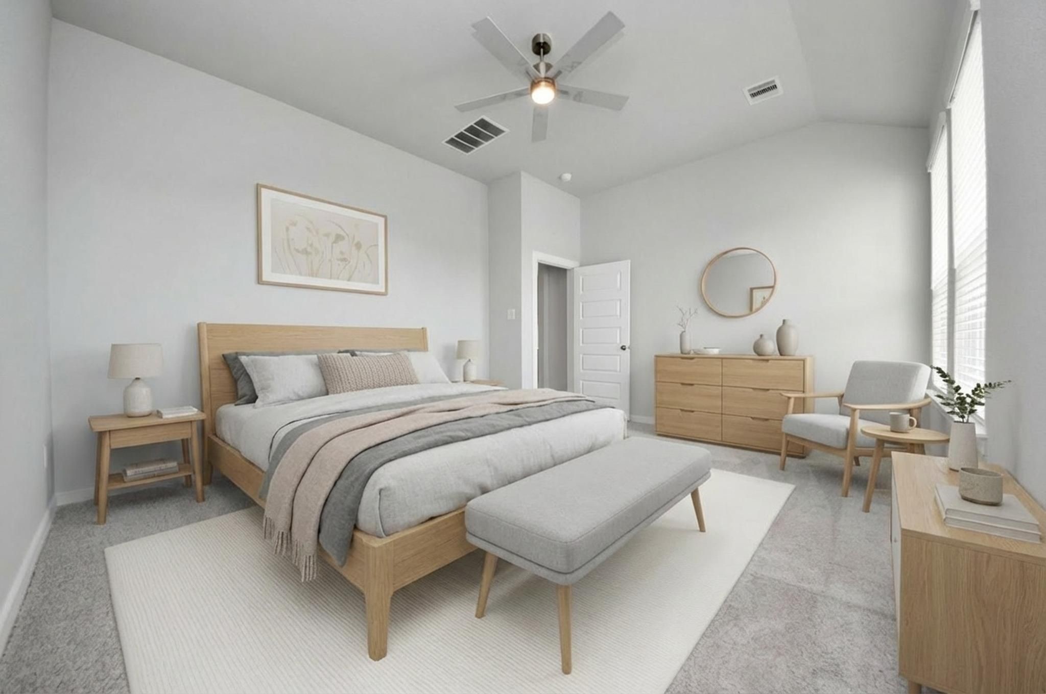 3002 Bury Park Dr Spring Spring, TX 77373 - Photo 24 of 45 Virtually Staged - Primary Bedroom.