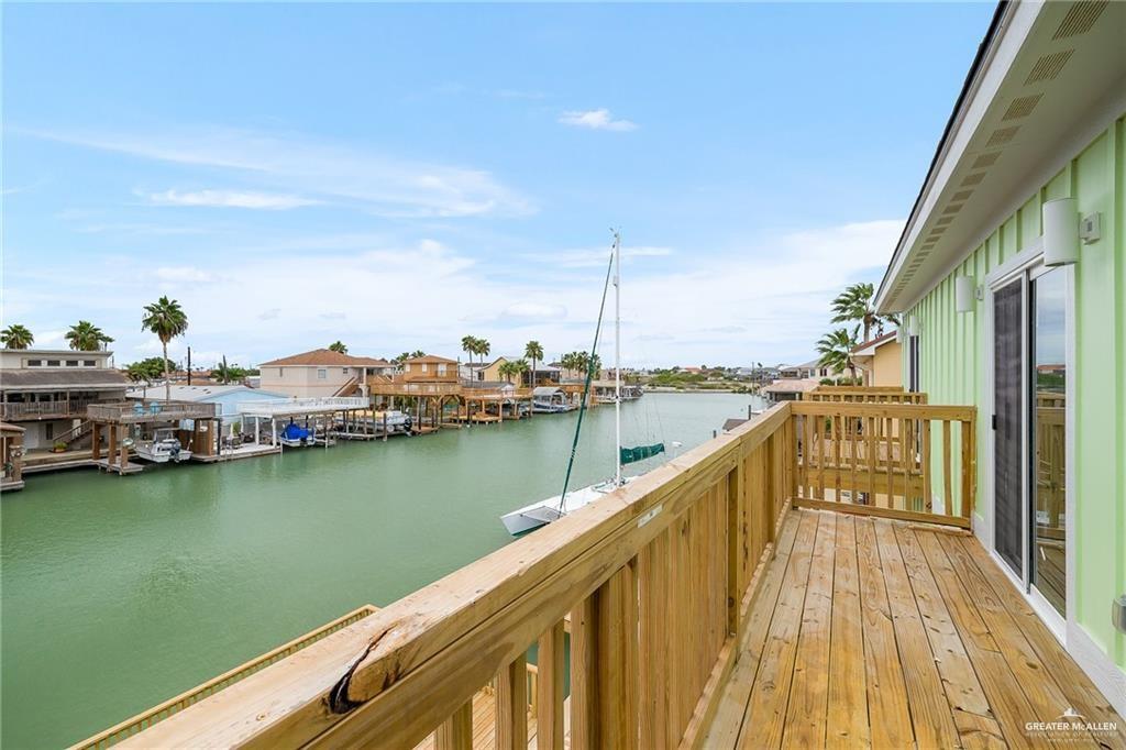 1009 Bass Avenue, Unit 3 Port Isabel, TX 78578 - Photo 11 of 14 a view of ocean from a balcony
