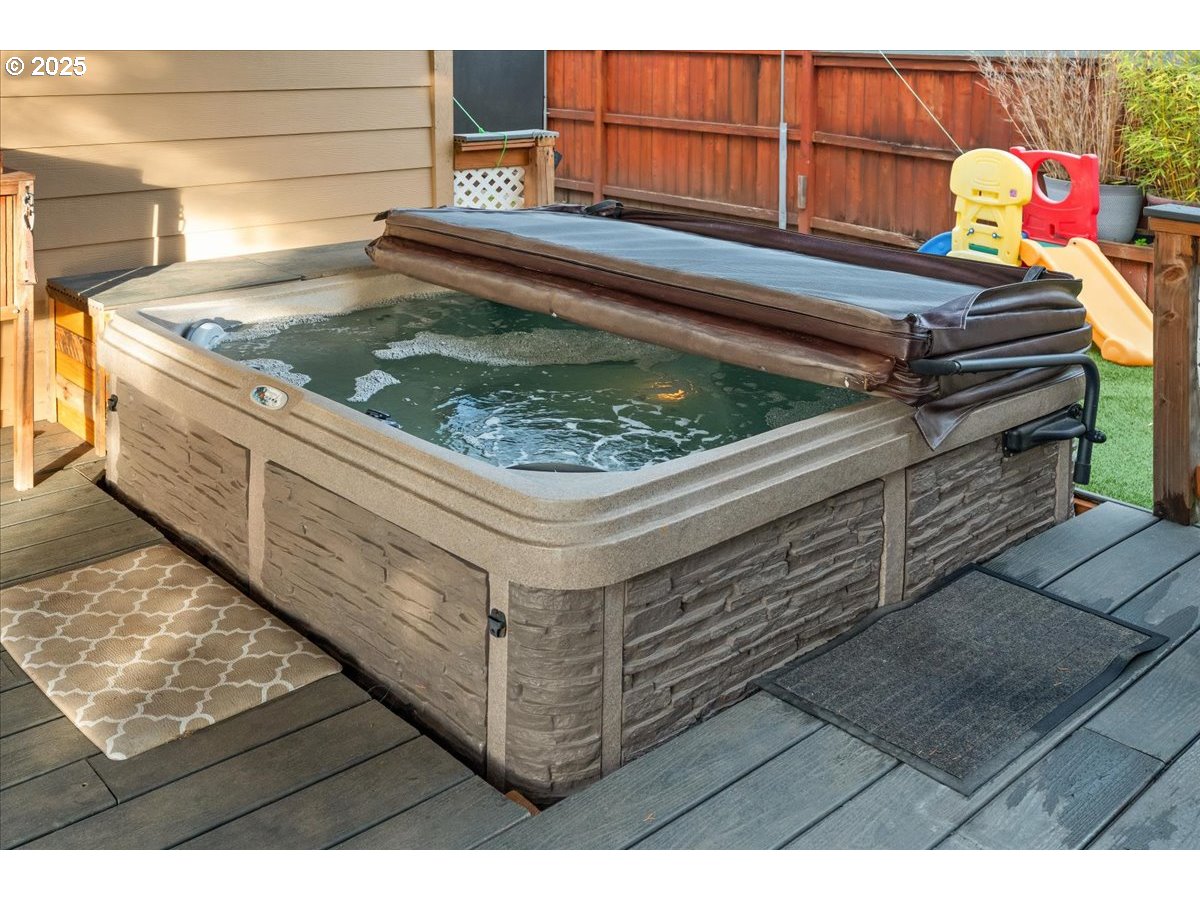 1138 37th Avenue Forest Grove, OR 97116 - Photo 46 of 48 a utility room with a wooden floor