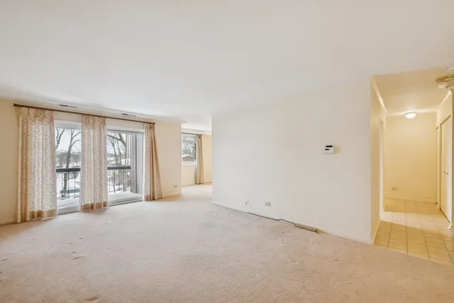 a view of an empty room with window