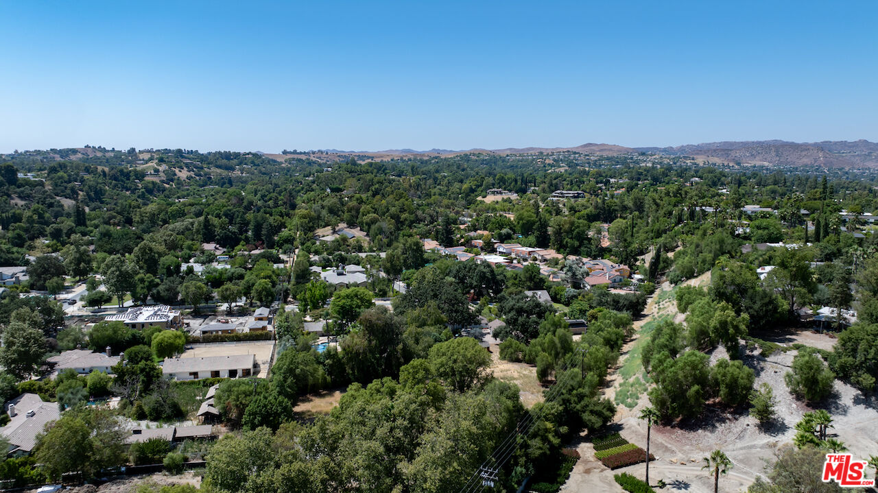 23621 Long Valley Road Hidden Hills, CA 91302 - Photo 25 of 26 an aerial view of a city with lots of residential buildings