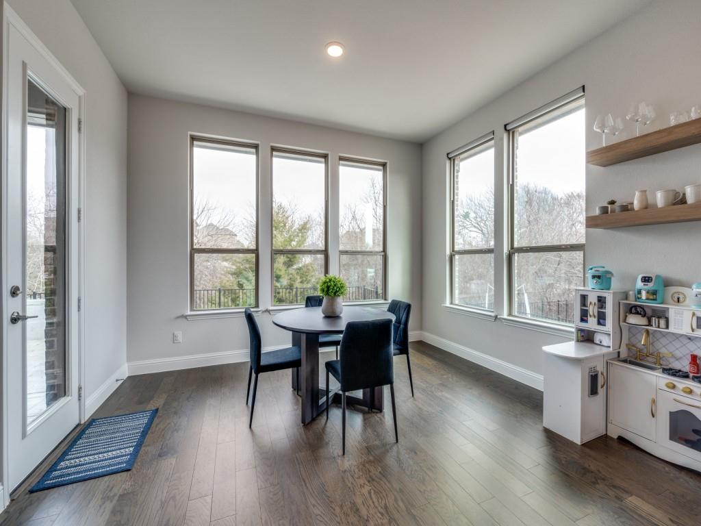2112 Deer Run Court Gunter, TX 75058 - Photo 14 of 32 a dining room with wooden floor and furniture