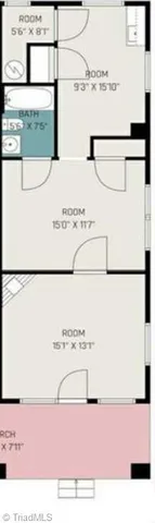 $950 | 522 North Scales Street, Reidsville, NC 27320