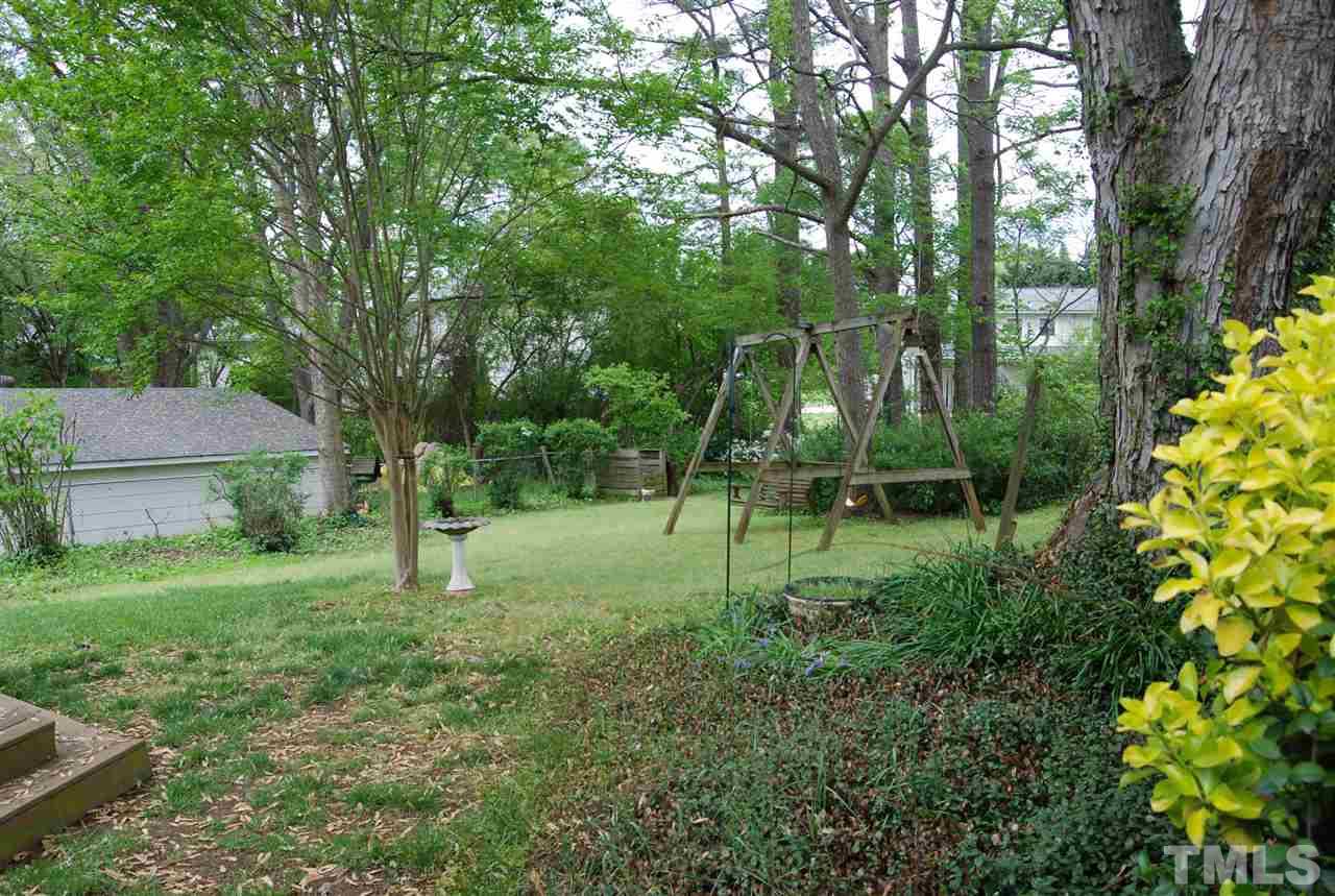 3513 Crofton Court Raleigh, NC 27604 - Photo 3 of 5 a view of backyard with green space