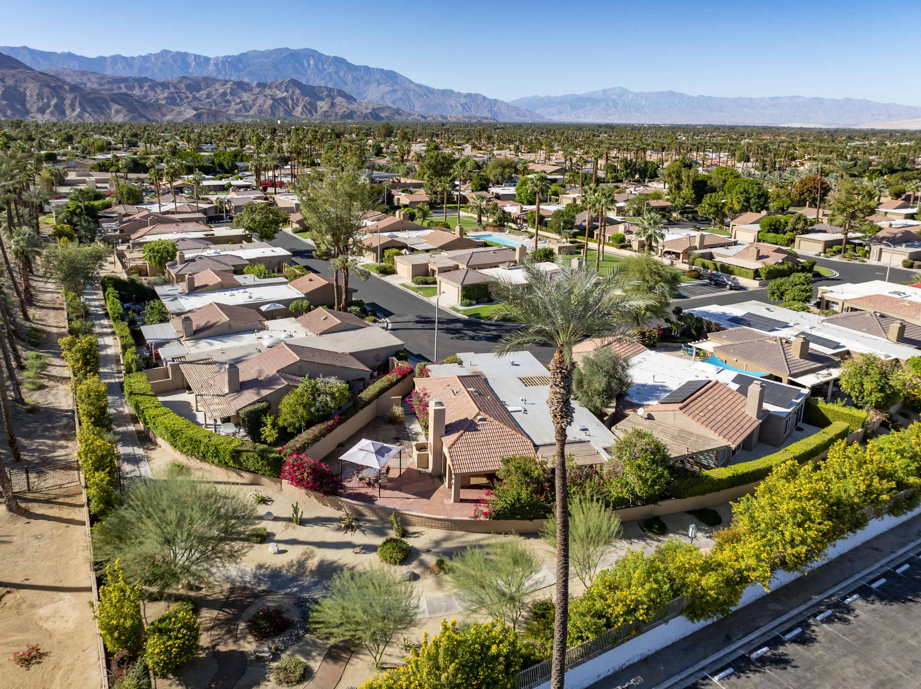 44695 Monaco Circle Palm Desert, CA 92260 - Photo 46 of 58 a view of city and mountain