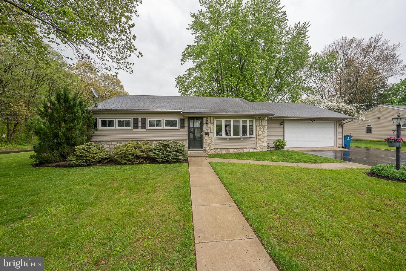 442 Norma Road Ambler, PA 19002 - Photo 2 of 51 Exterior front with walkway to front door