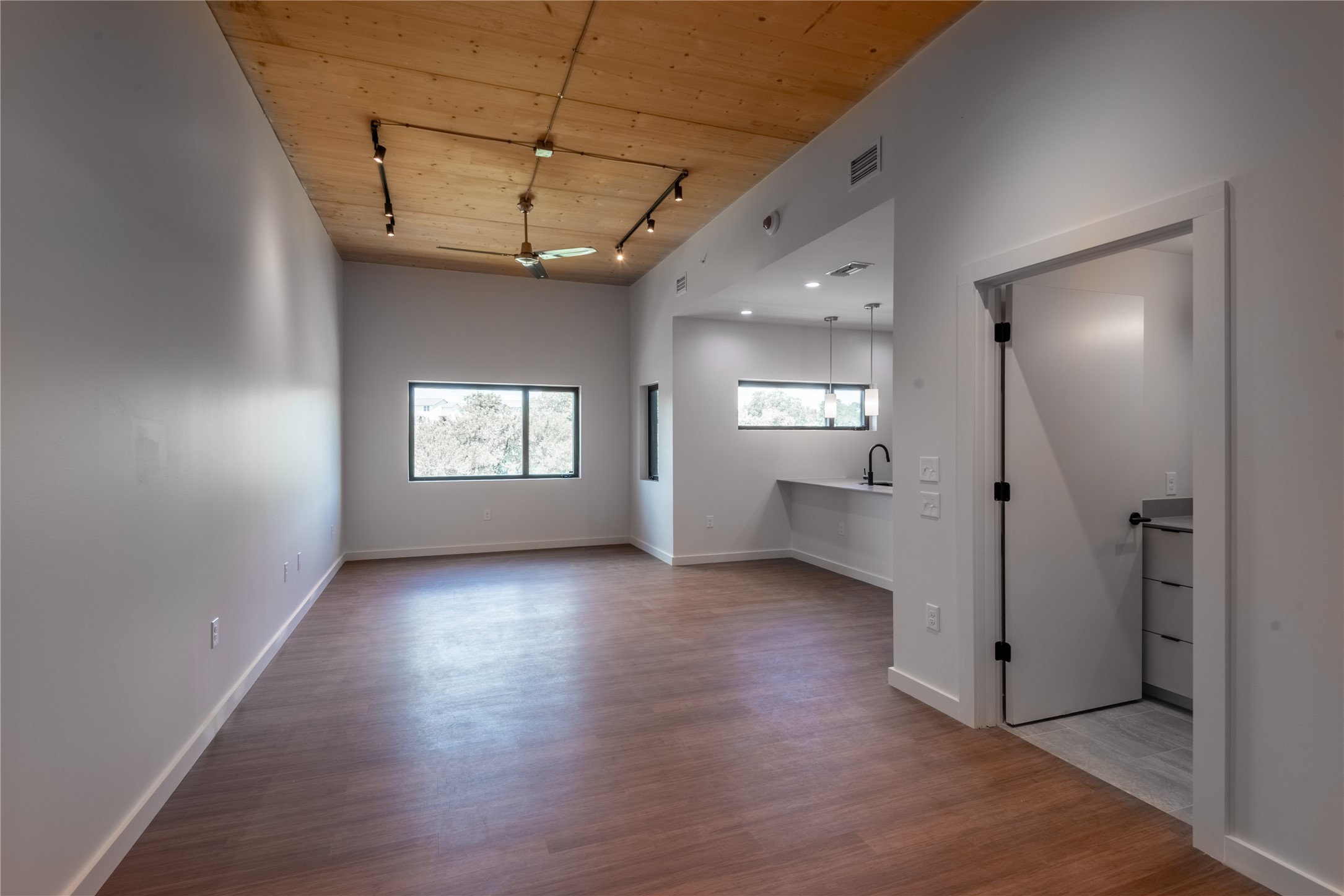 3515 Webberville Road, Unit VISTA Austin, TX 78702 - Photo 8 of 22 a view of entryway and hall with a window