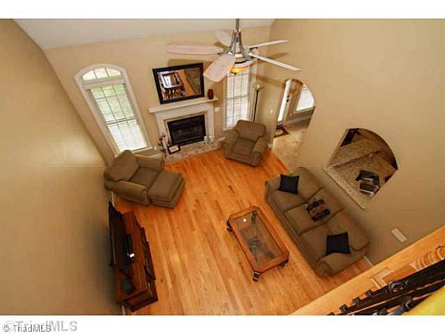 223 Essex Farm Road Advance, NC 27006 - Photo 6 of 16 Living Room. View from the cat walk