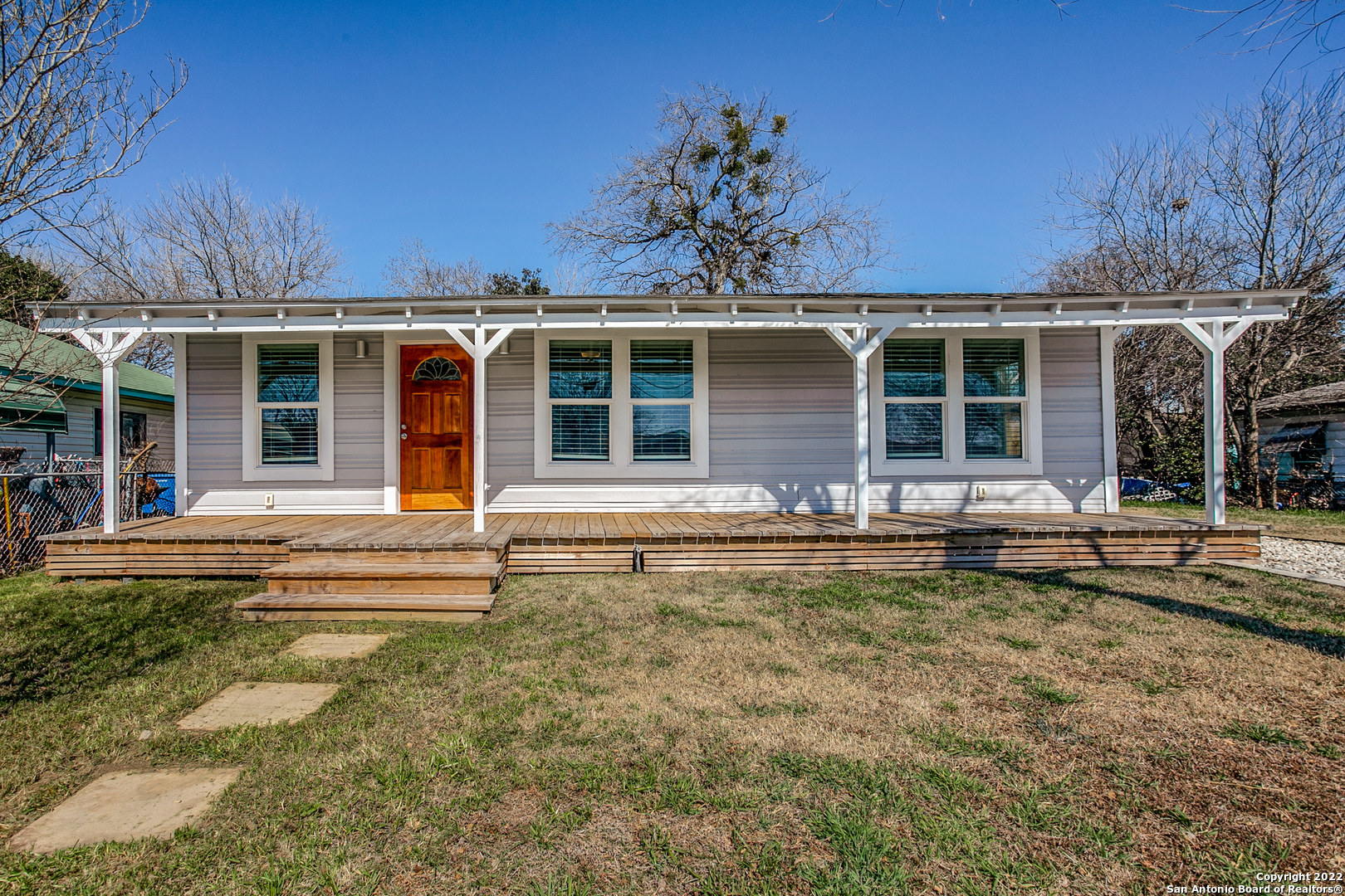 311 Clarence Street San Antonio, TX 78212 - Photo 1 of 23 a view of a house with pool plants and wooden fence