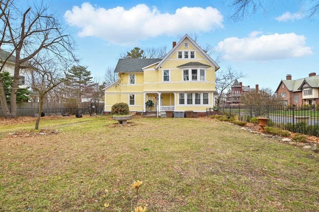 346 Maple Street Springfield, MA 01105 - Photo 1 of 36 a house view with swimming pool in front of it