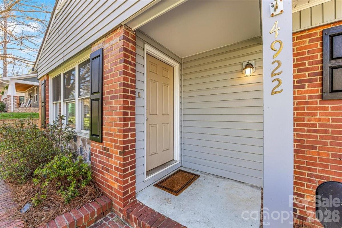 4922 Valley Stream Road Charlotte, NC 28209 - Photo 4 of 33 a view of front door of house