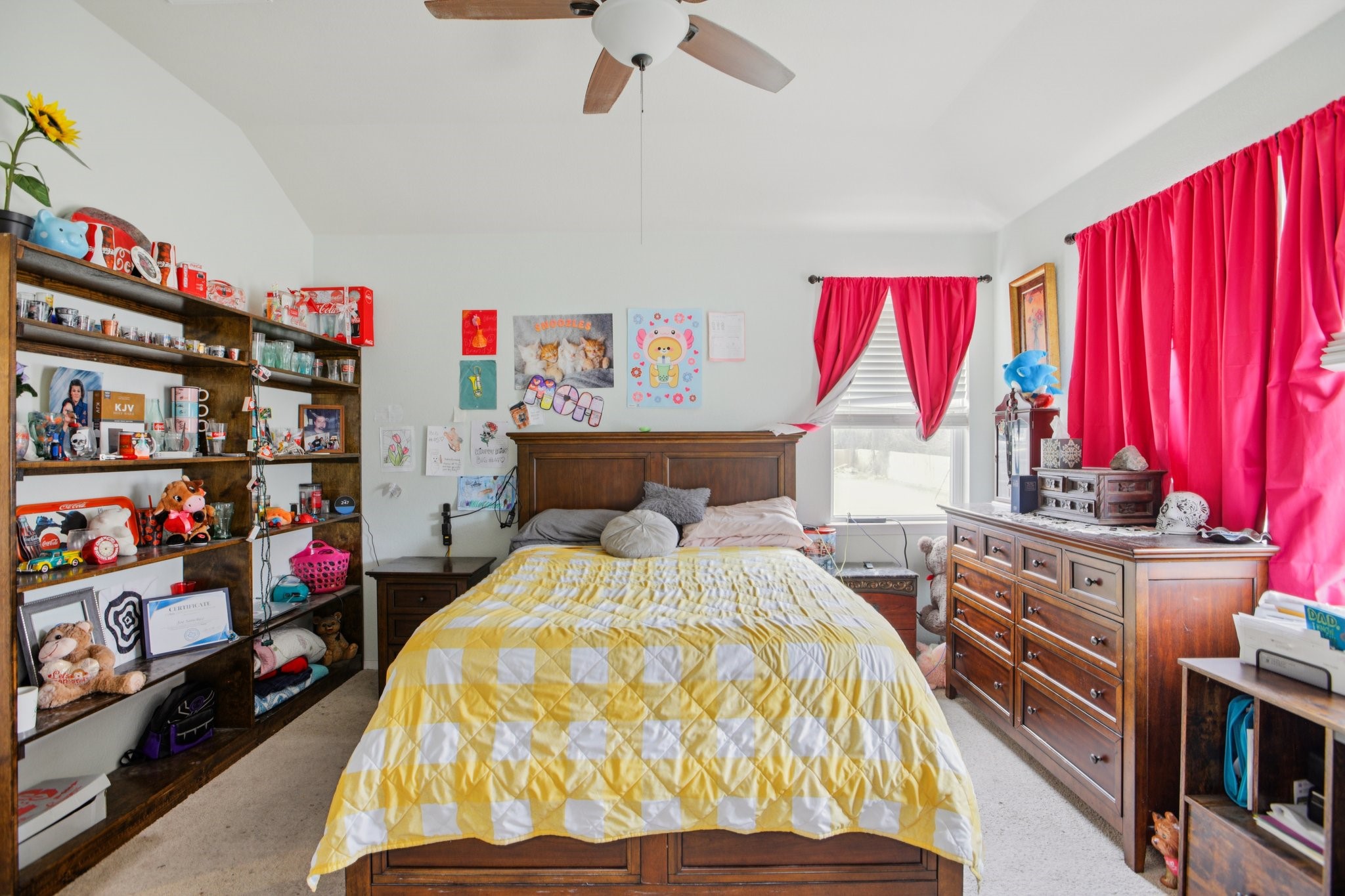 119 Saranac Drive Elgin, TX 78621 - Photo 22 of 41 a bed sitting in a bedroom next to a window