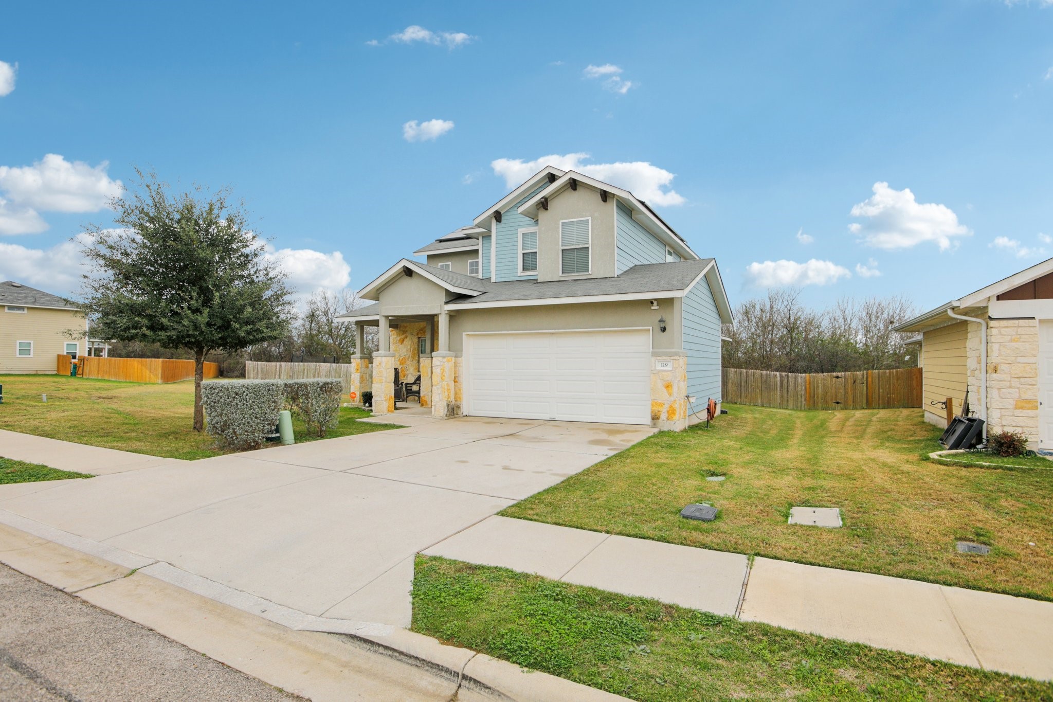 119 Saranac Drive Elgin, TX 78621 - Photo 4 of 41 a view of a house with a yard