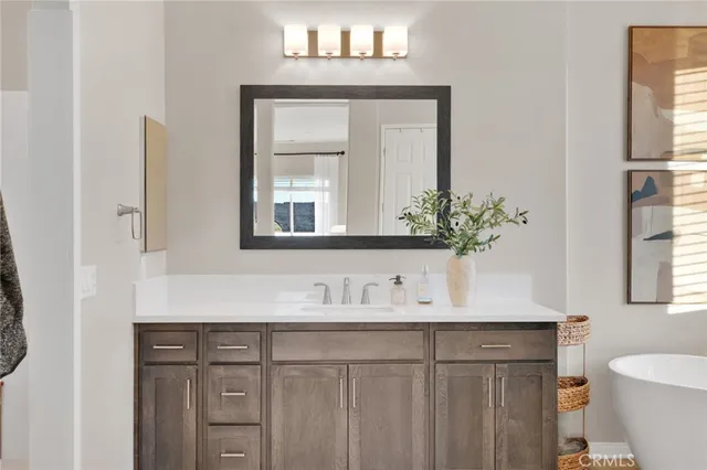 a living room with furniture fireplace and a flat screen tv