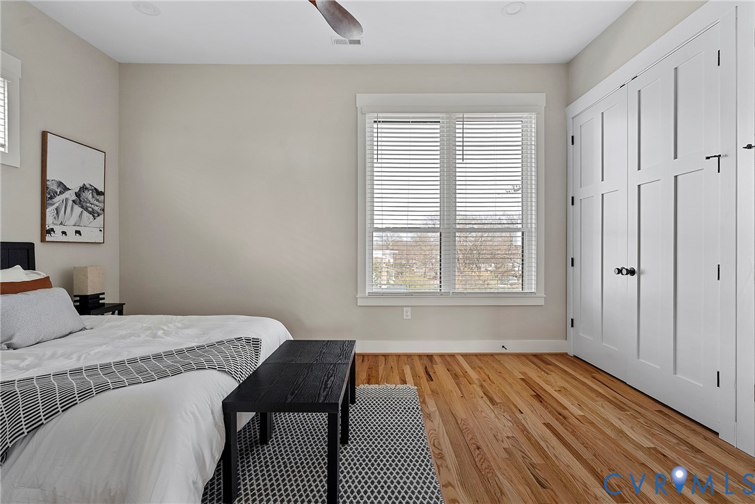 2909 R Street Richmond, VA 23223 - Photo 29 of 50 a bedroom with a bed and a window