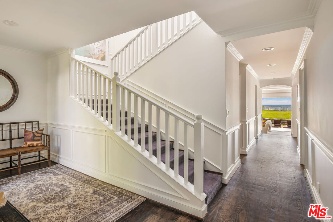 30810 Broad Beach Road Malibu, CA 90265 - Photo 22 of 43 a view of entryway and hall with wooden floor