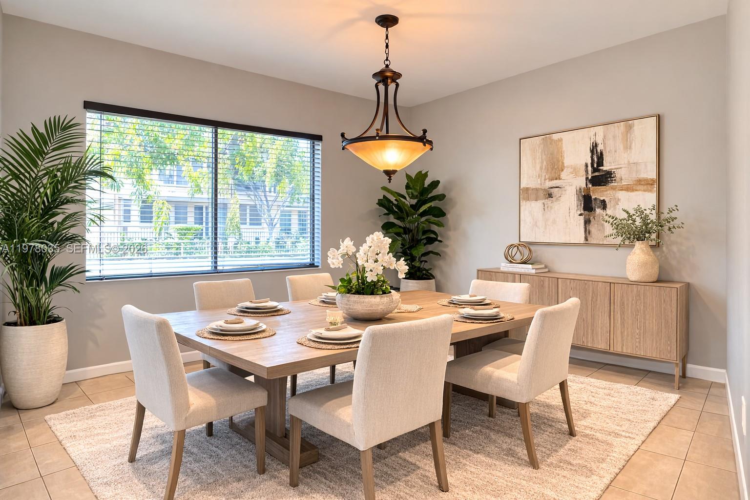 11243 Southwest 230th Terrace Miami, FL 33170 - Photo 3 of 22 a dining room with furniture window and wooden floor