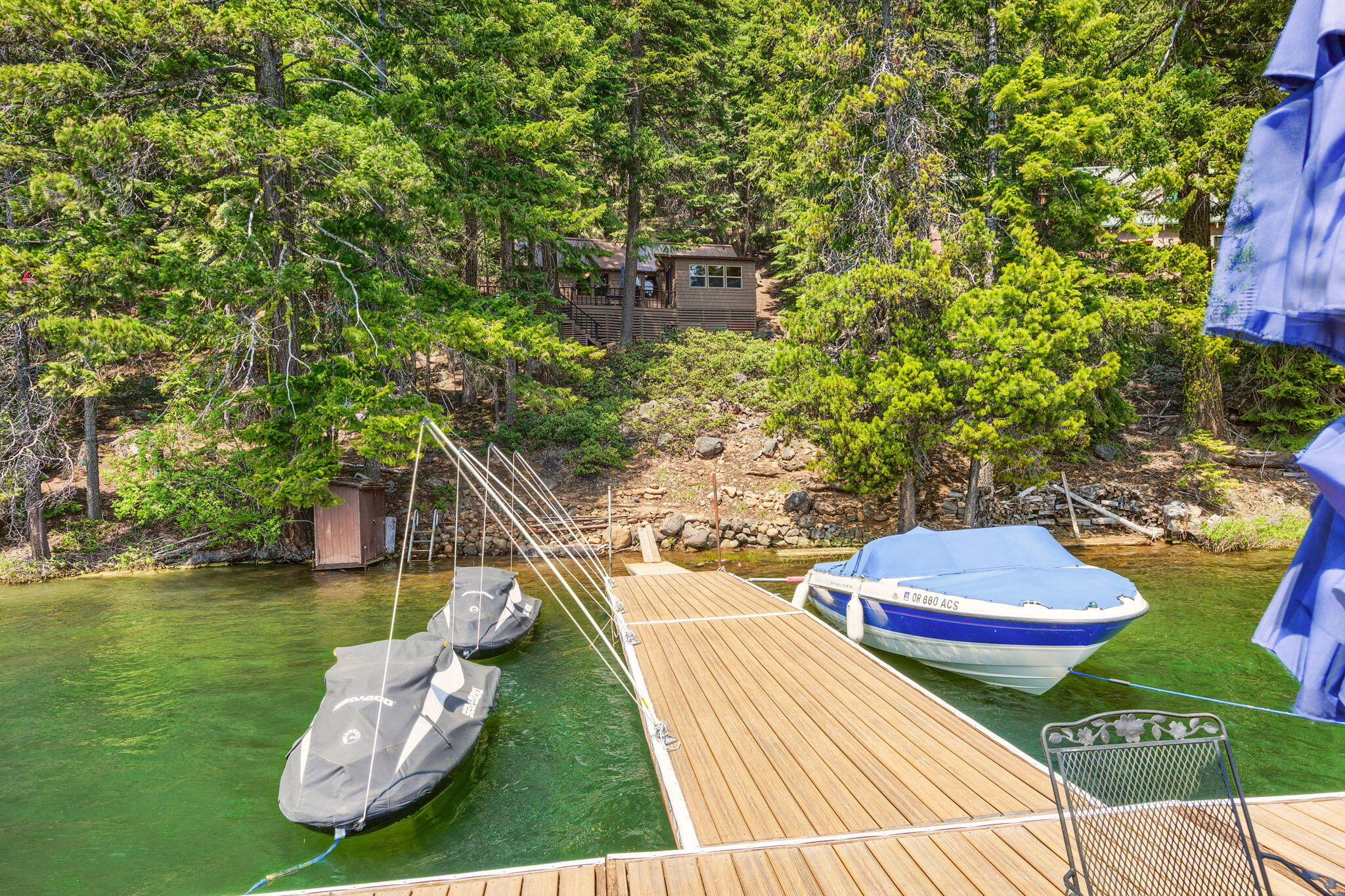 2 Block 0 Lake Klamath Falls, OR 97601 - Photo 17 of 43 Dock to cabin