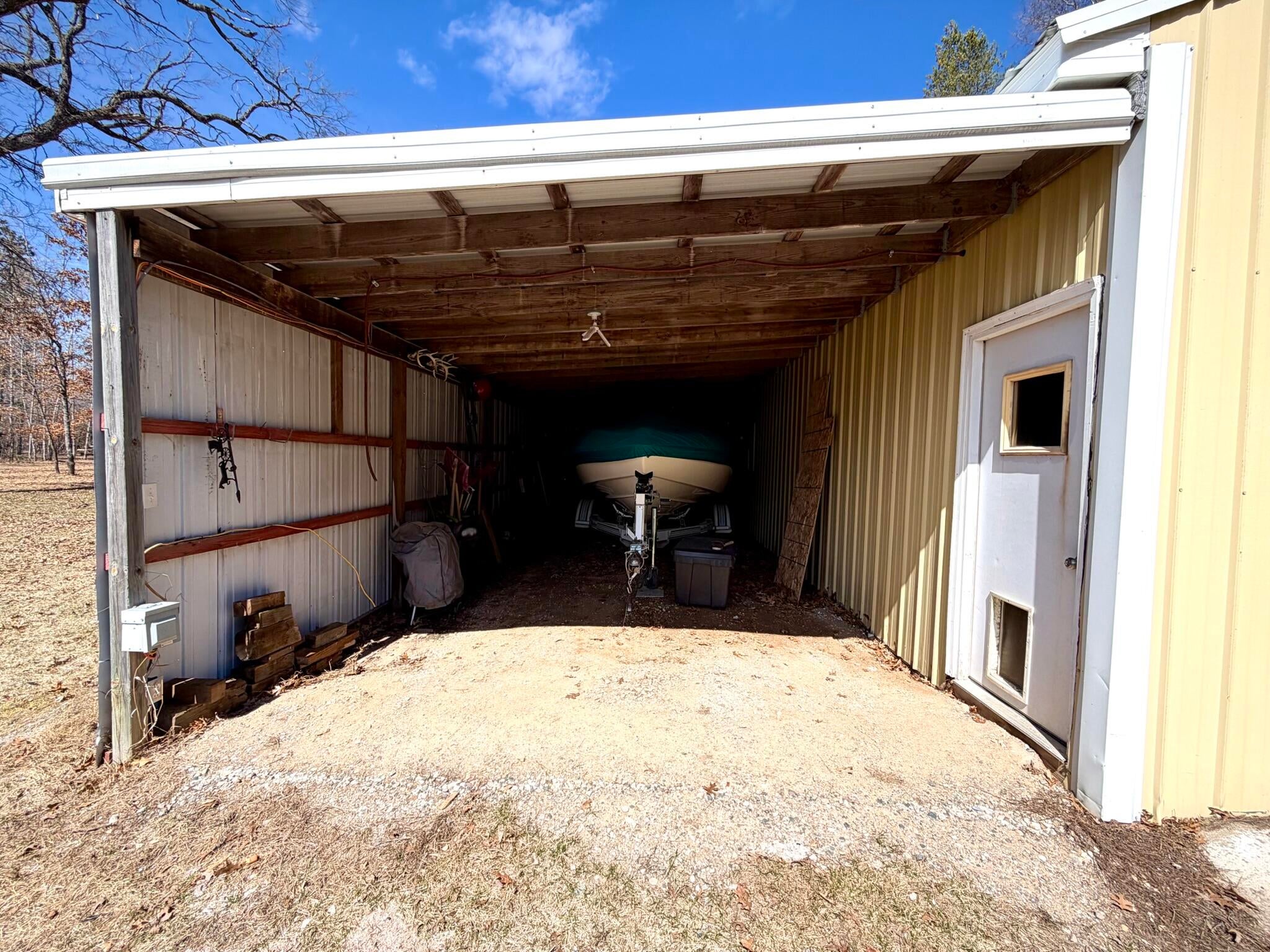 5464 West Fletcher Road Roscommon, MI 48653 - Photo 38 of 67 Side Lean-To