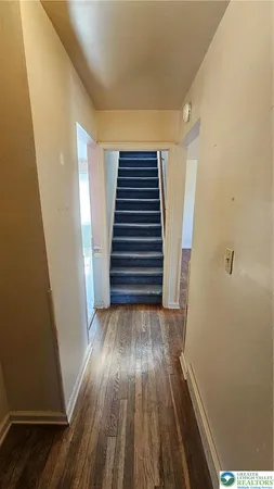 a view of wooden floor in a room