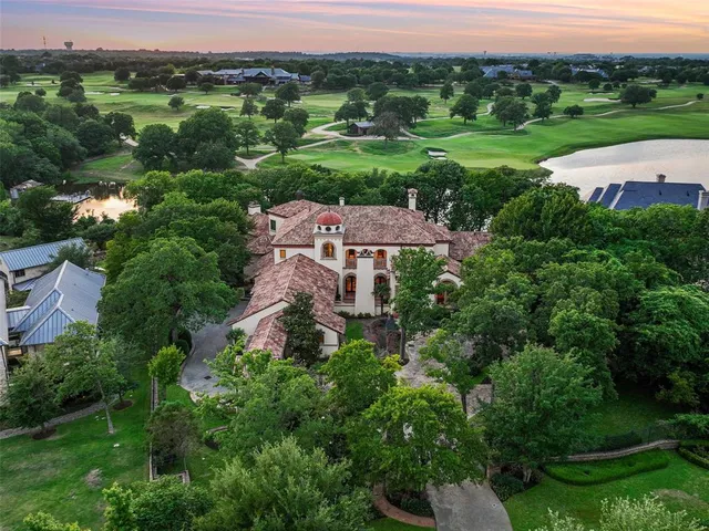 an aerial view of a city with lots of residential buildings