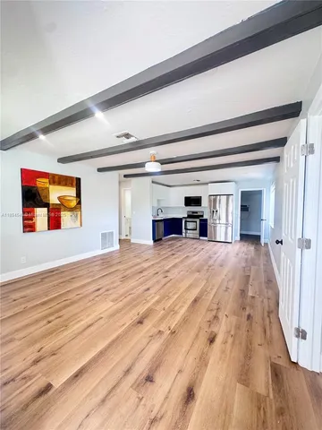 a view of empty room