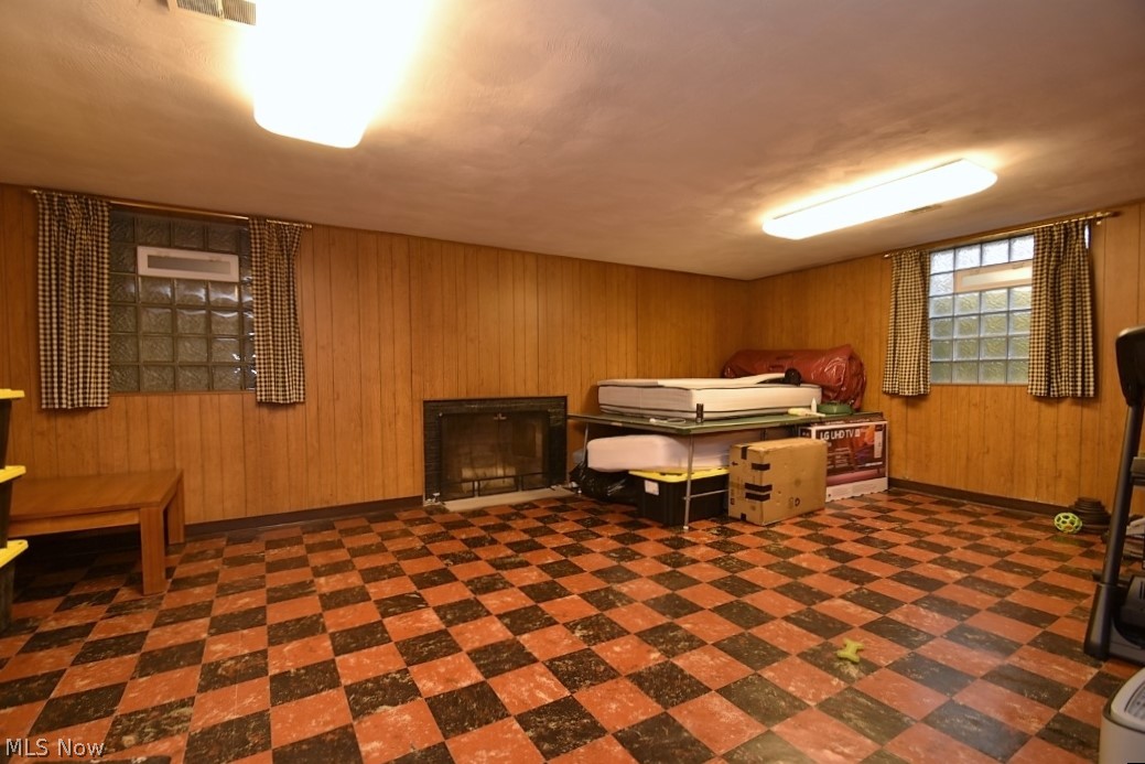 24610 Duffield Road Beachwood, OH 44122 - Photo 26 of 29 Finished Lower Level with fireplace