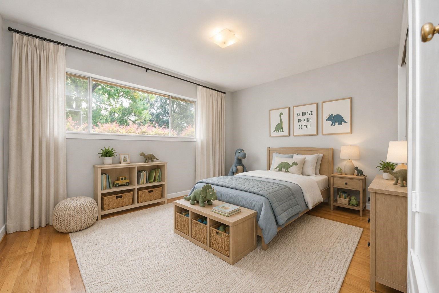 1923 Springrock Lane Houston, TX 77080 - Photo 29 of 46 Secondary Bedroom *Virtually Staged*