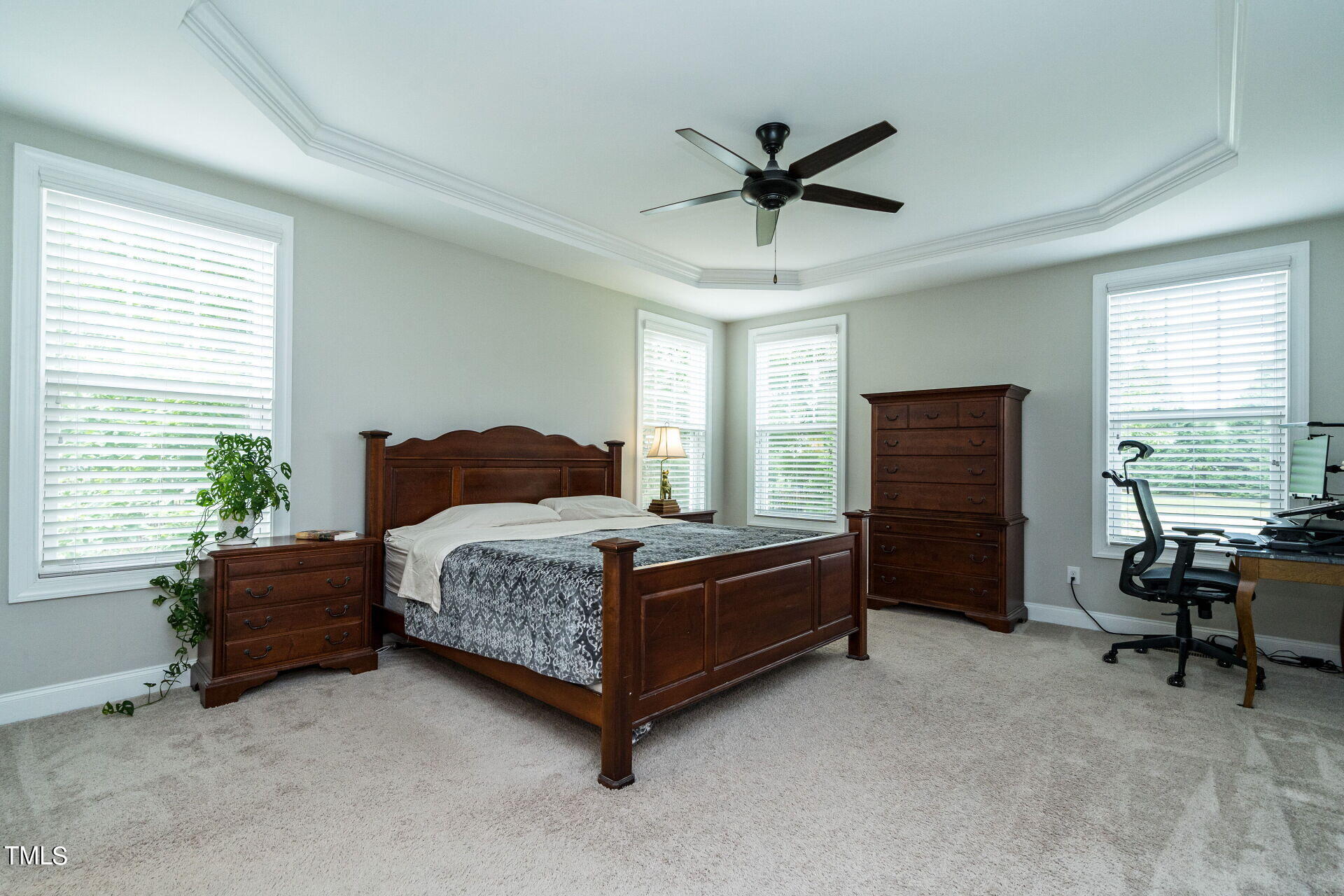 5343 Topspin Court Raleigh, NC 27609 - Photo 16 of 36 Executive Primary Bedroom