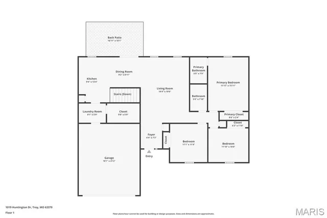 $289,900 | 1019 Huntington Drive, Troy, MO 63379