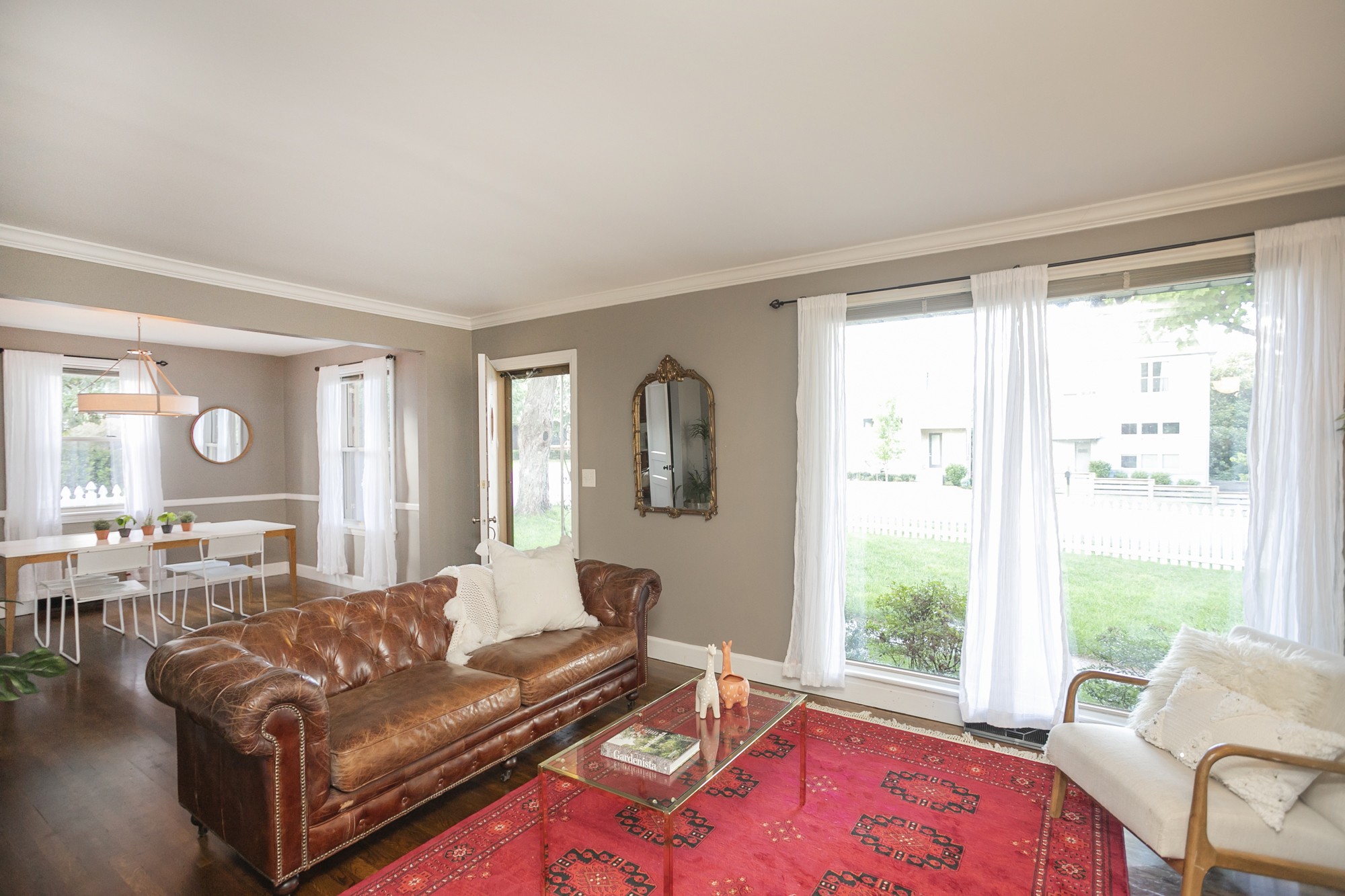 1018 Mitchell Road Nashville, TN 37206 - Photo 6 of 44 a living room with furniture and a large window