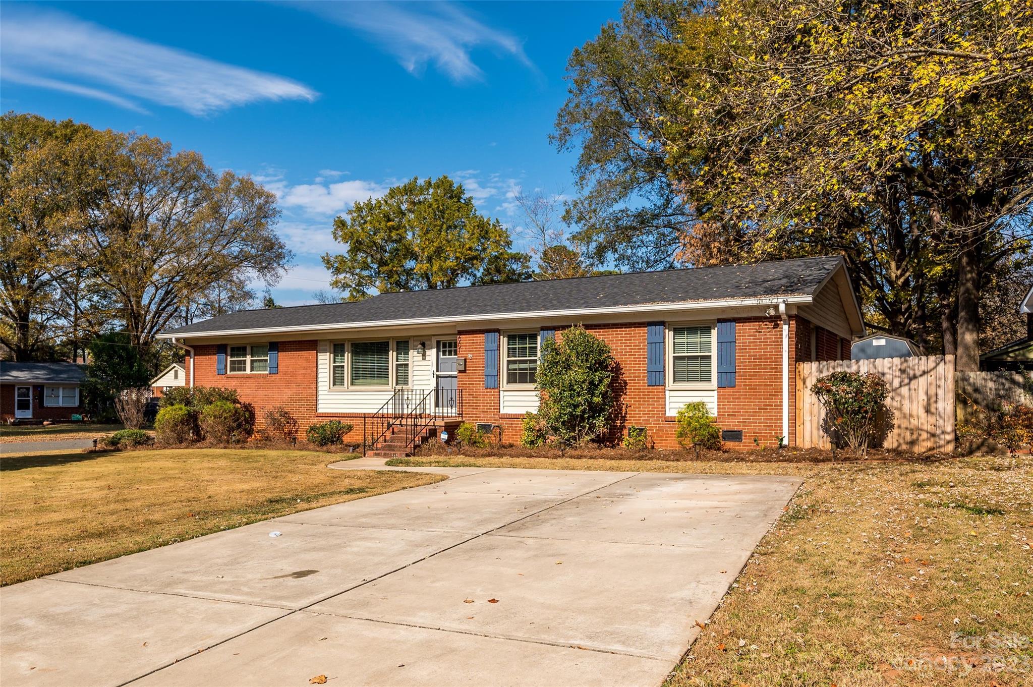 2901 Enfield Road Charlotte, NC 28205 - Photo 29 of 29 a front view of a house with a patio