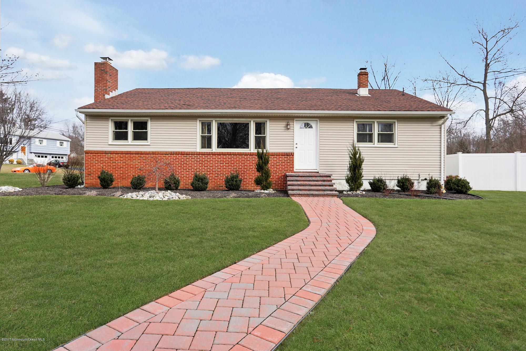 56 Edgar Road Matawan, NJ 07747 - Photo 20 of 22 NEWLY INSTALLED PAVER WALKWAY